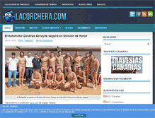 Tablet Screenshot of lacorchera.com